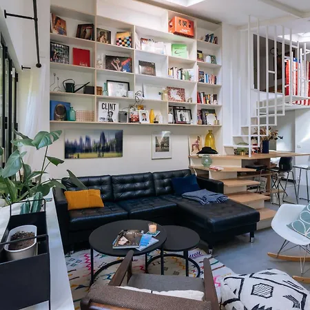 Stylish 1bd Loft Canal Saint-martin! דירה